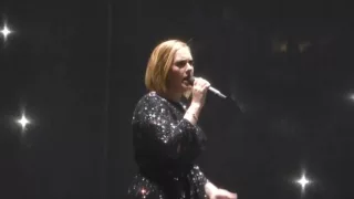 Adele - Chasing Pavements - MSG 9-20-2016