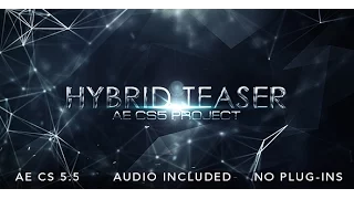 Hybrid Teaser | After Effects Template | Video Displays