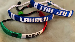 Having custom Bracelets made in Ensenada, Mexico.