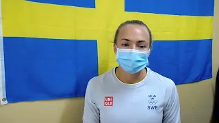 Magdalena Eriksson after missing out on the 3-0 victory against the US in the Olympics opening match