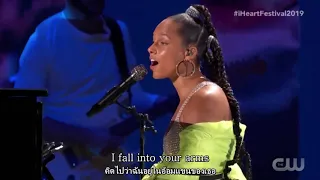 Someone You Loved - Alicia Keys ft. Lewis Capaldi Live iheartradio 2019 - แปลเพลงสากล