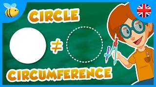 This Is Not The Same: Circle and Circumference | Educational Videos for Kids