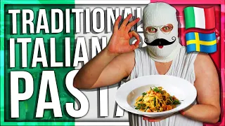 ANOMALY AND PAPA MAKE TRADITIONAL ITALIAN PASTA (GONE WRONG)