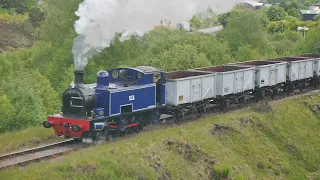 Coal Train Weekend 2023 Part 1 - Blaenavon Heritage Preserved Steam Railway - Passenger & Freight