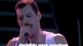 Mensaje de Freddie & Who Wants To Live Forever Subtitulado