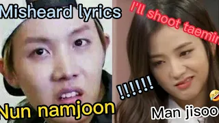 BTS & BLACKPINK misheard lyric war....