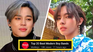 SB19 NAMED One Of The TOP 20 BEST MODERN BOY BANDS On Ms MOJO?