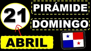 Pirámide de la Suerte Lotería de Panamá Para el Domingo 21 de Abril 2024 Decenas de Suerte Para Hoy