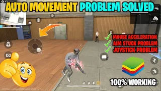 How To Fix Joystick Problem In Free Fire Bluestacks 5 😱 | No Aim Stuck 🤯 | Free Fire