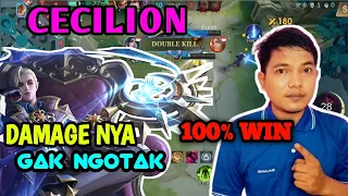 CECILION MAGE TERSAKIT 2024 || BEST BUILD CECILION || MOBILE LEGENDS