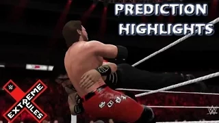 WWE 2K16 Roman Reigns vs AJ Styles | Extreme Rules 2016 - Prediction Highlights