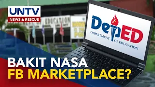 DepEd laptops na nasa FB marketplace, surplus stores, paiimbestigahan ng Makabayan Bloc