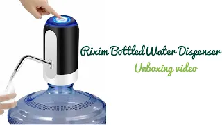 Rixim Plastic Manual Hand Press Bottled Pump Water DispenserBottled Water Dispenser #shortvideo