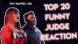 Top 20 Funny Judge Reaction! (Most requested)