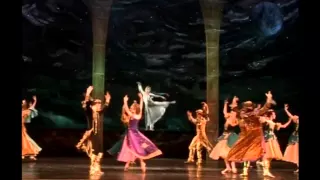Romantic ballet "Luceafarul". A scene from the ballet.