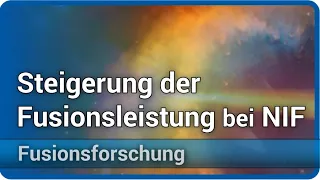 Meilenstein in der Kernfusion durch Laser: Leistung bei NIF um Faktor 25 gesteigert | Hartmut Zohm