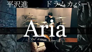 Aria - 平沢進 / SUSUMU HIRASAWA【ドラムカバー】※映像揺れ注意