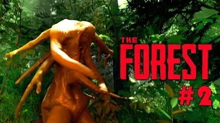 Нашли катану, построили базу TheForest #2 прохождение с другом