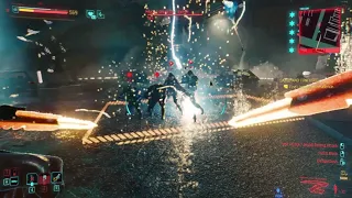 Cyberpsycho Killing a Whole Squad of MaxTac - Cyberpunk 2077 2.0