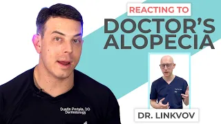 Doctor Reacts to Alopecia Areata Journey of Dr. Gary Linkov | 208SkinDoc