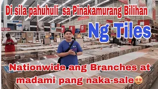 Isa sila sa pinaka-murang bilihan ng Tiles ito ang Citi hardware at nationwide pa ang branches