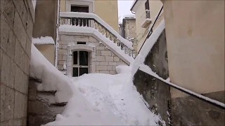 Civitanova del Sannio: Neve sul Colle (04/01/2019)