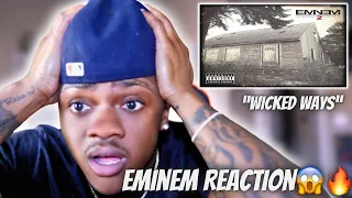 First Time Hearing "Wicked Ways" Eminem REACTION