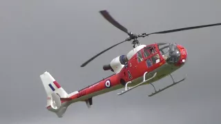 aviation Scampton Airshow Westland gazelle  display 9sep17 1134a