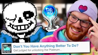 UNDERTALE's Platinum Hunt Was A STRANGE Experience...