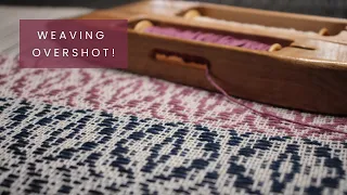 Learn How to Weave Overshot on a 4-shaft Weaving Loom