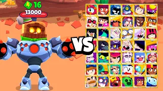 Boss Ash VS Every Brawler | Brawl Stars Boss War🔥