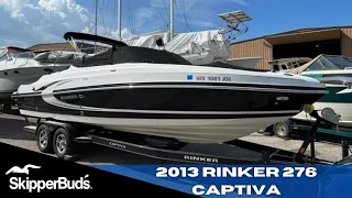 2013 Rinker 276 Captiva Sport Boat Tour SkipperBud's