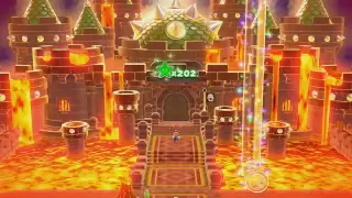 Super Mario 3D World - World Castle (100% Green Stars and Stamps)