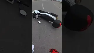 Honda PCX 125cc accident