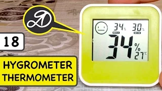 Hygrometer-thermometer. Parcels AliExpress (18)