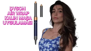 DYSON AİRWRAP KALIN MAŞA UYGULAMASI🤩HOW TO AİRWRAP 🤩