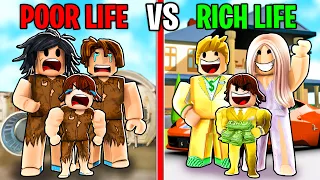 POOR LIFE vs RICH LIFE! (Roblox)