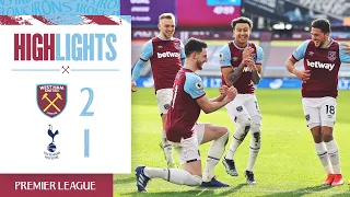 West Ham 2-1 Tottenham Hotspur | Hammers Move Fourth | Premier League Highlights