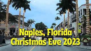 Naples, Florida - Christmas Eve 2023