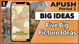 APUSH Period 2- Big Picture Ideas