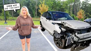 I CRASHED MY GIRLFRIEND'S BRAND NEW DREAM CAR!!