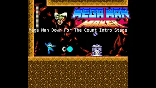 Mega Man Down For The Count Intro Stage - Mega Man Maker