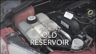Replacing Radiator reservoir 2012 Ford focus SE hatchback