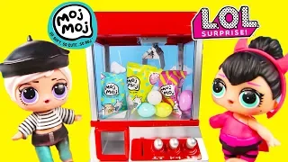 Jelly Layer LOL Surprise Dolls Do the Claw Machine Challenge