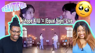 j-hope X IU '= (Equal Sign)' Live [j-hope In The Palette]| REACTION