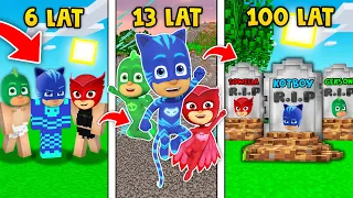 JAK WYGLĄDA ŻYCIE PIDŻAMERSÓW PJ MASK W MINECRAFT?! GPLAY & LAKI