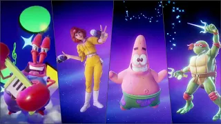 Nickelodeon all star brawl 2 all character victory pose