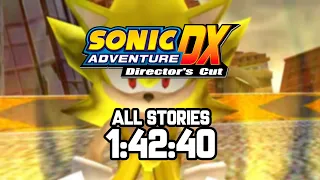 Sonic Adventure DX (PC) - All Stories speedrun in 1:42:40