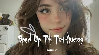 sped up tiktok + edit audios ♡ pt.25 || zumi ♡