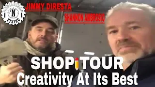 Jimmy Diresta and Shannon Ambrosio SHOP TOUR. CREATIVITY At its BEST